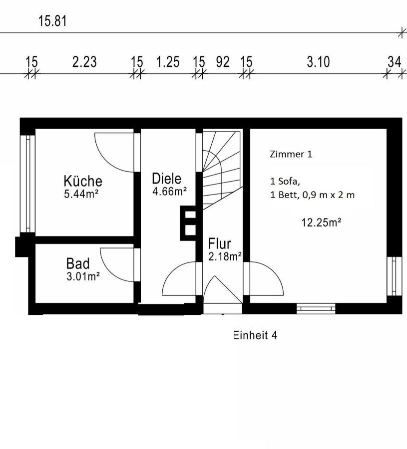 Ferienhaus Nahe Uni Lueneburg 外观 照片